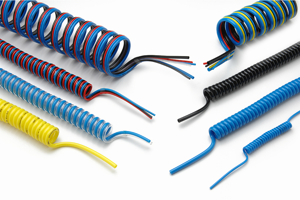 Multitubo termosaldato in poliuretano blu, nero, azzurro, giallo, rosso, neutro di Mebra Plastik