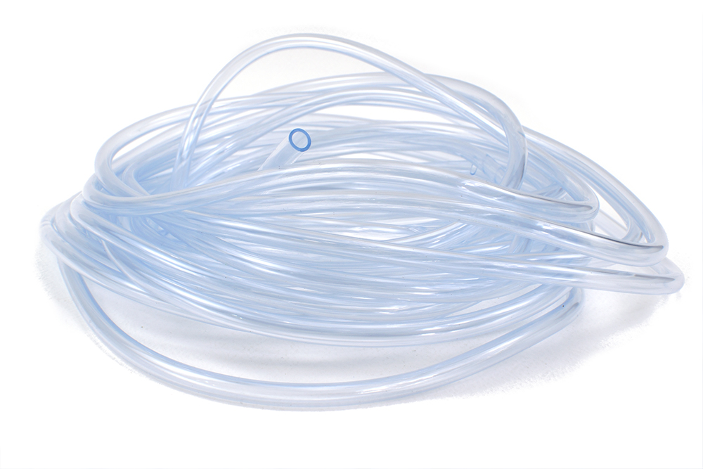 Peroxide silicon neutral transparent linear flexible hose by Mebra Plastik