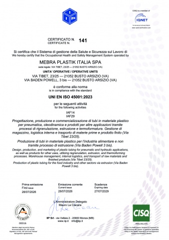 CERT. ISO 45001_2023 + DOC POLITICA_1 - MEBRA